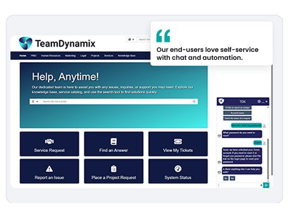 ITSM - Self-Service Portal