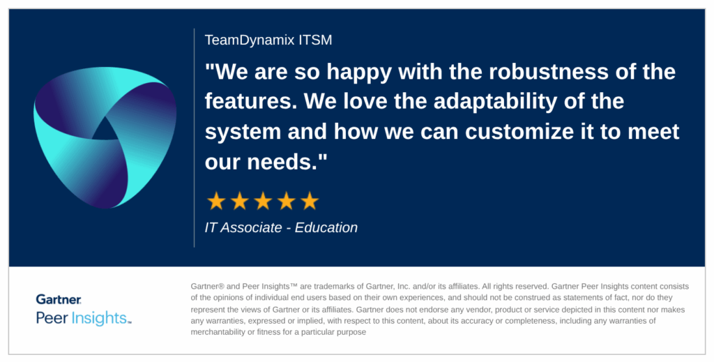 servicenow alternative gartner ITSM