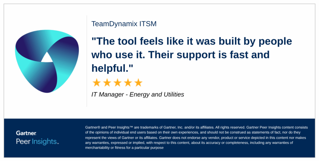 servicenow alternative gartner ITSM